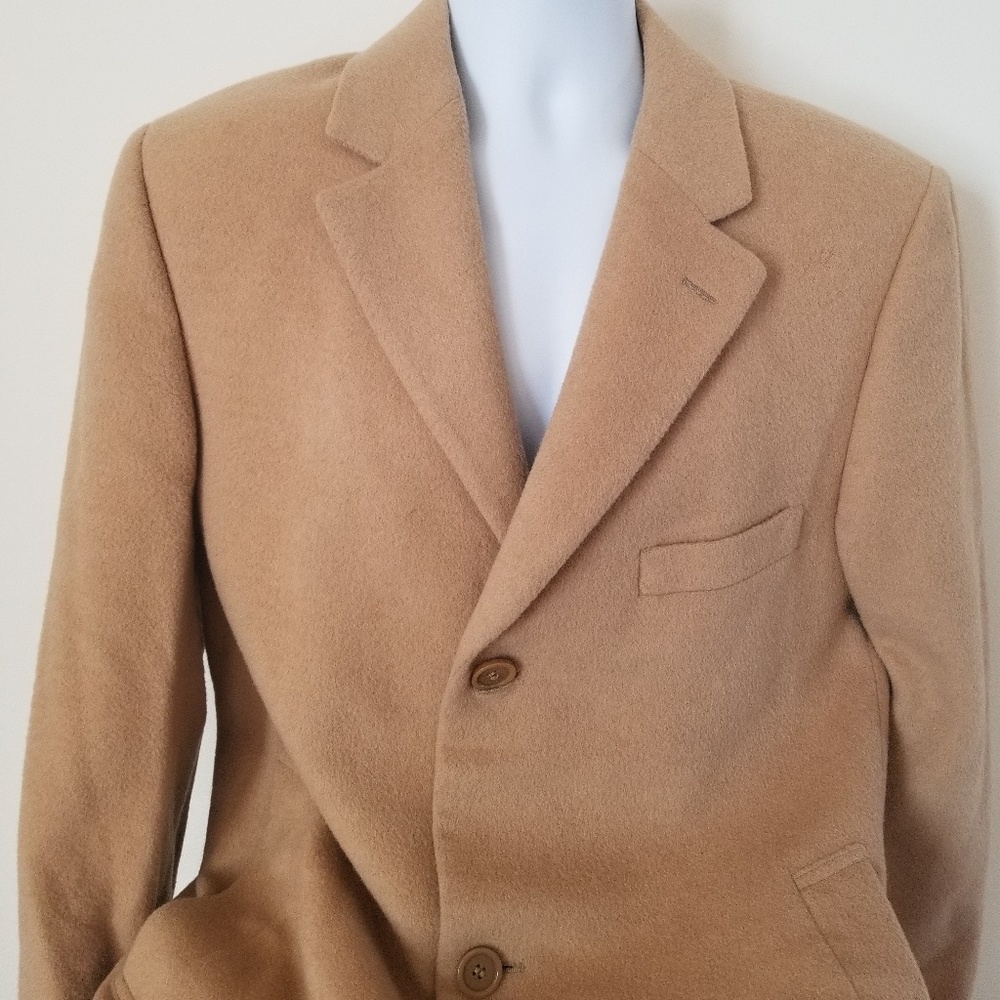 Ralph Lauren 100% Camel Hair Overcoat Men's 38R